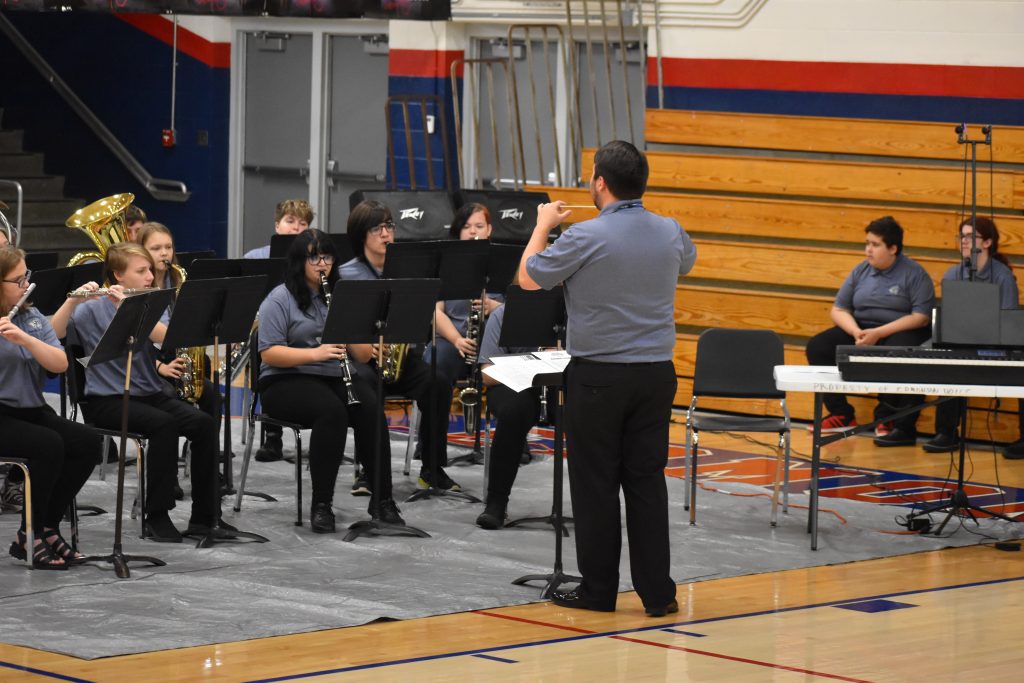 2022 ECHS Band Plays During Veterans Day Ceremonies