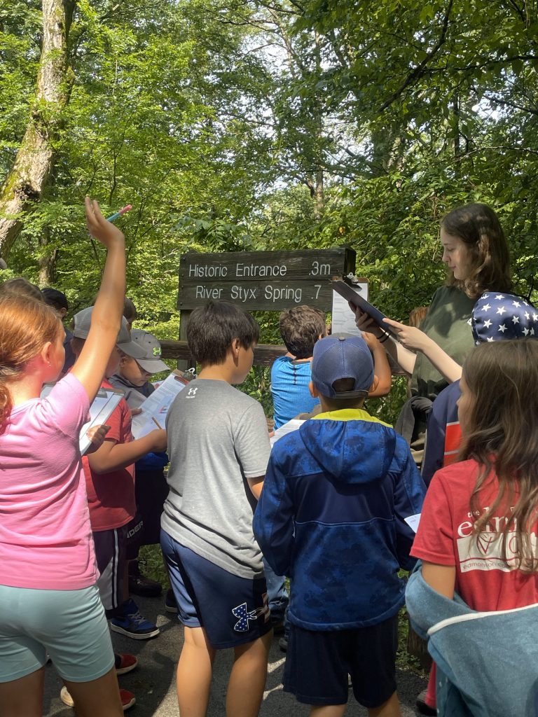 2023 Students at Mammoth Cave Summer Camp (EC56C)