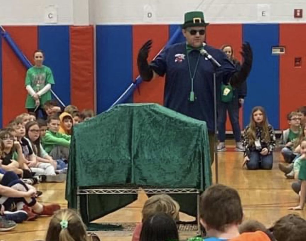 2023 Principal Josh Long Inspiring STEM, via Leprechaun Trap projects (SEE)