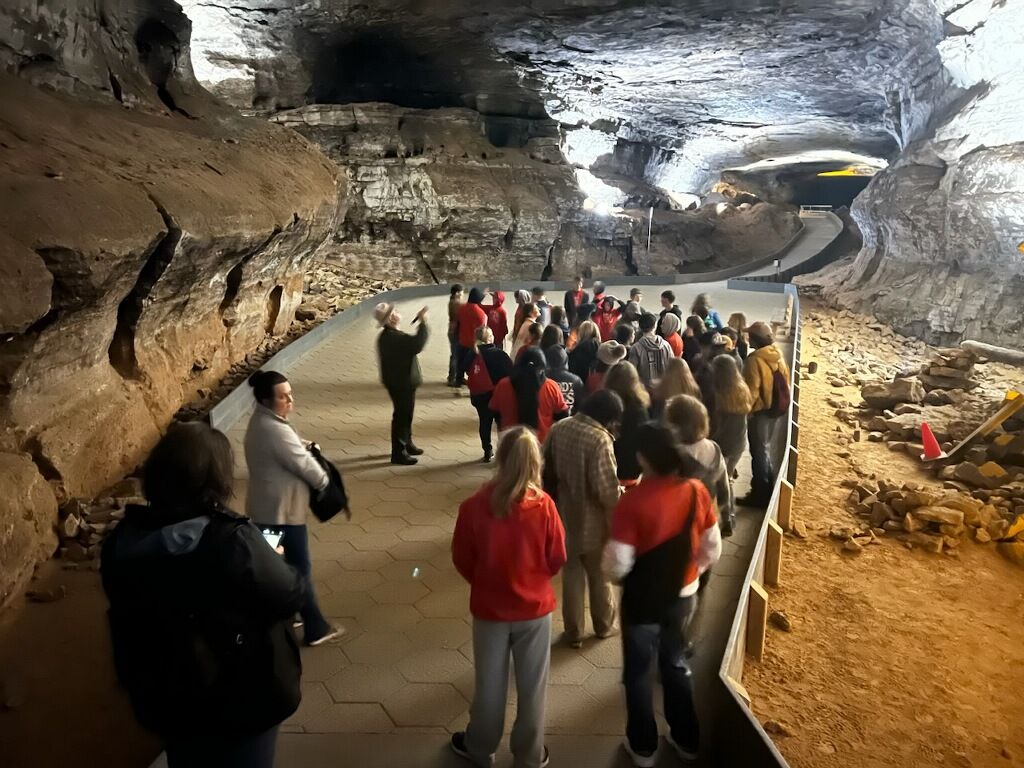 Gifted and Talented Students Tour Mammoth Cave