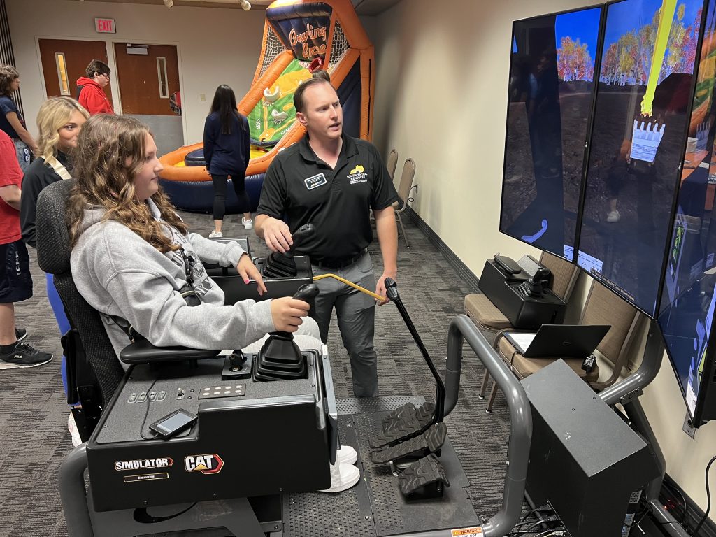 2023 students at SCK Launch Experience at Knicely Center in Bowling Green (ECMS)